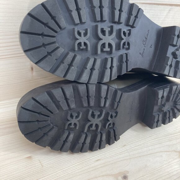 Sam Edelman Womens Penny Loafers Tully Shoes Sz 8.5 Alpine Green Gold Leather - Picture 14 of 16